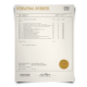 Set of hand signed international university transcripts showing college classes with gold seal on security paper