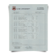 Set of signed and stamped academic mark sheet transcripts from Lund University in Sweden featuring college classes and student information on watermarked security paper