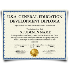 US GED Diploma