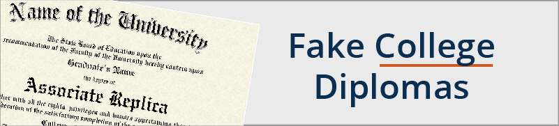 Fake College Diplomas