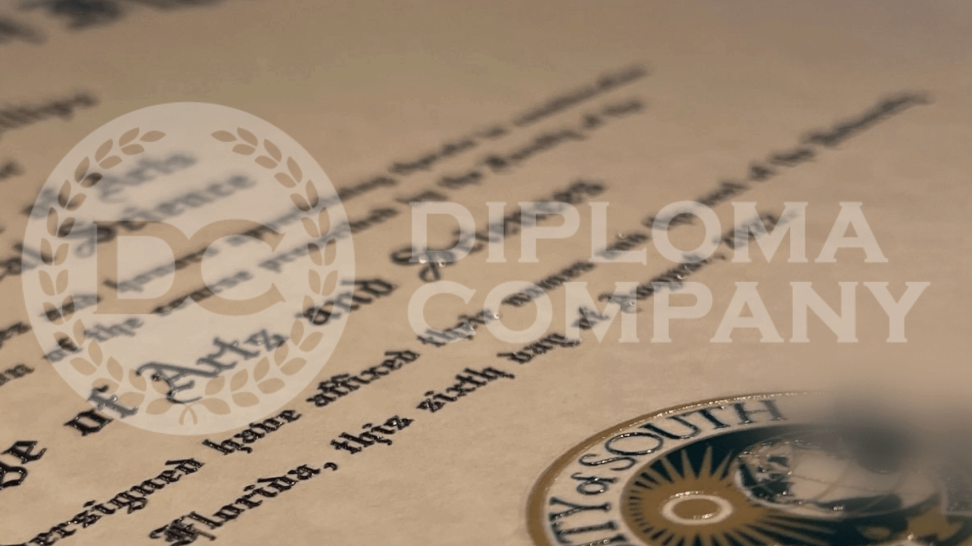 fake university of south florida diploma degree upclose